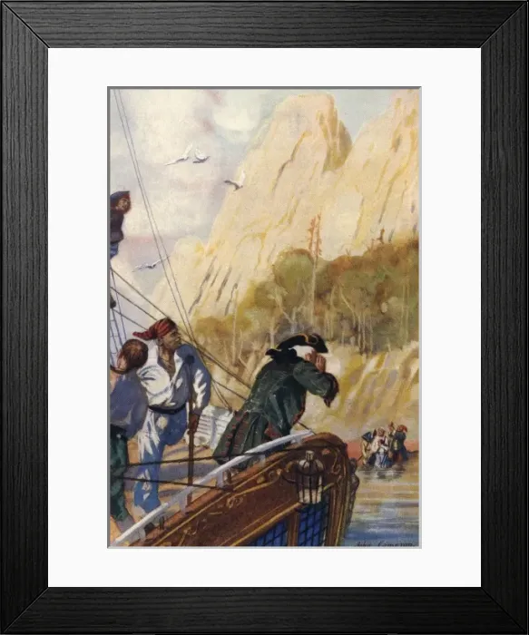 Framed Print : Leaving Treasure Island Framed Print : Leaving Treasure Island