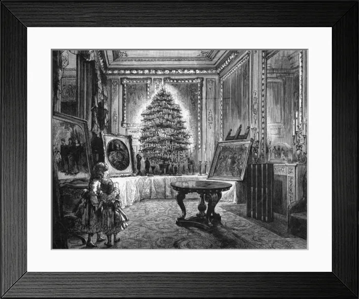 Framed Print : Customs / Christmas / Tree / I Framed Print : Customs / Christmas / Tree / I