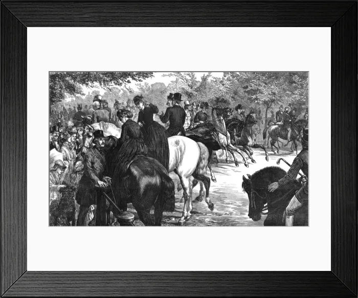 Framed Print : Rotten Row Riders Framed Print : Rotten Row Riders