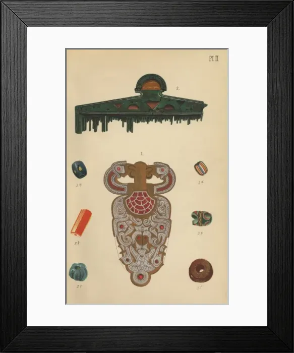 Framed Print : Bronze Age Artifacts Framed Print : Bronze Age Artifacts