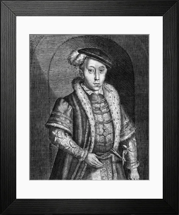 Framed Print : EDWARD VI / 1537-1553 Framed Print : EDWARD VI / 1537-1553