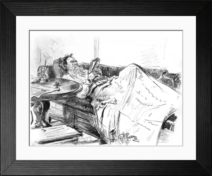 Framed Print : TOLSTOY. LEO TOLSTOY the Russian novelist in old age Framed Print : TOLSTOY. LEO TOLSTOY the Russian novelist in old age