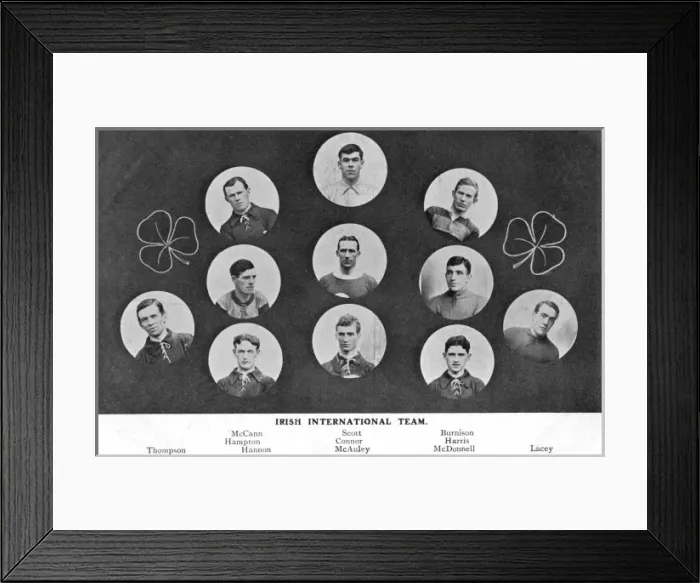 Framed Print : Irish International football team Framed Print : Irish International football team