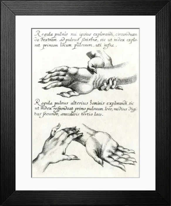 Framed Print : Chinese Pulse Therapy 3 Framed Print : Chinese Pulse Therapy 3