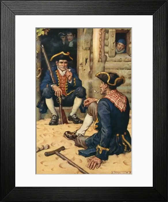 Framed Print : Treasure Isle / Smollett Framed Print : Treasure Isle / Smollett