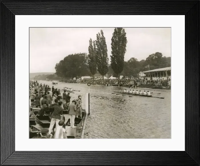 Framed Print : Henley Regatta 1928 Framed Print : Henley Regatta 1928