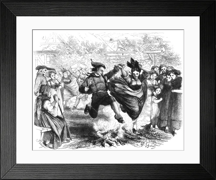 Framed Print : ST JOHNs FIRE 1864 Framed Print : ST JOHNs FIRE 1864