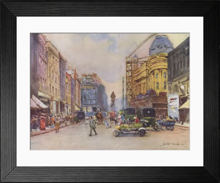 Framed Print : Manchester / St Anns Sq Framed Print : Manchester / St Anns Sq