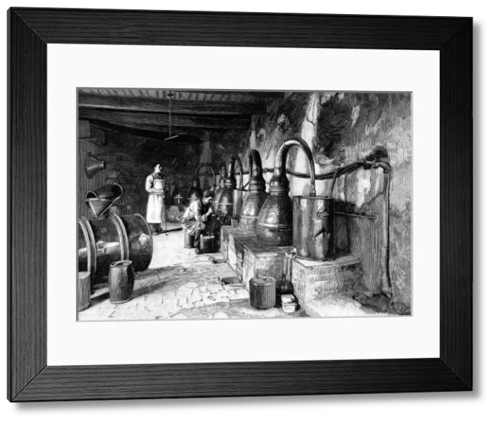 Framed Print : Perfume Manufacture / 1898 Framed Print : Perfume Manufacture / 1898