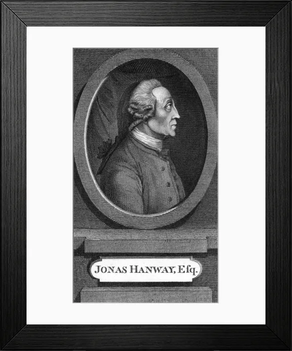 Framed Print : Jonas Hanway  /  Eng 1787