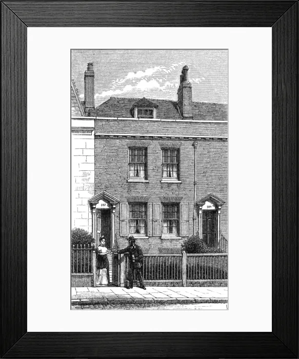 Framed Print : Dickens / Birthplace Framed Print : Dickens / Birthplace