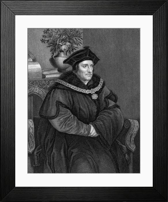 Framed Print : Thomas More / Ryall Framed Print : Thomas More / Ryall