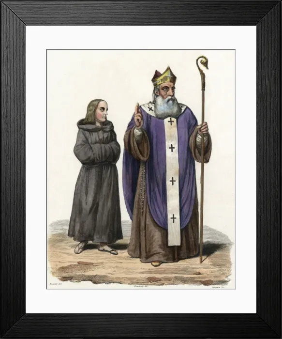 Framed Print : C8 French Abbot Framed Print : C8 French Abbot
