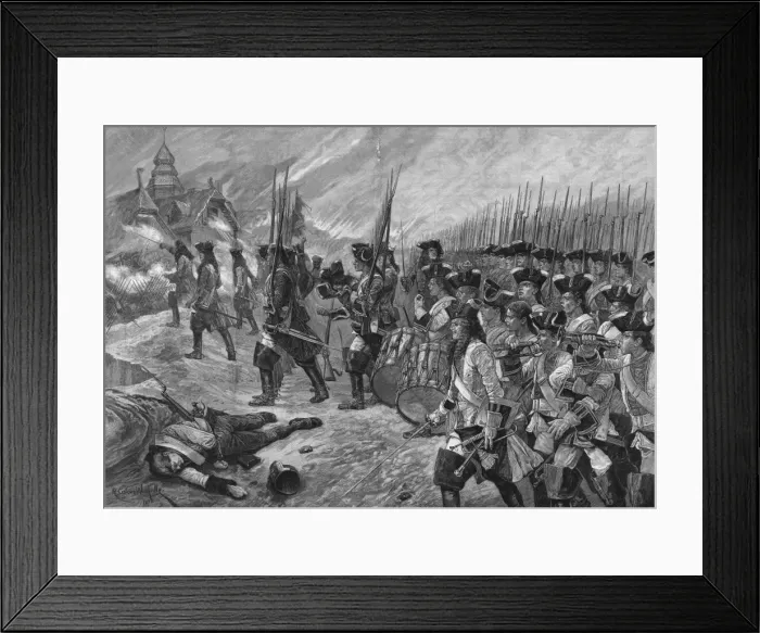 Framed Print : Battle of Blenheim Framed Print : Battle of Blenheim