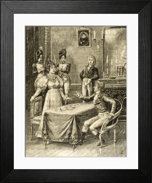 Framed Print : Mme Lenormand Fails Framed Print : Mme Lenormand Fails