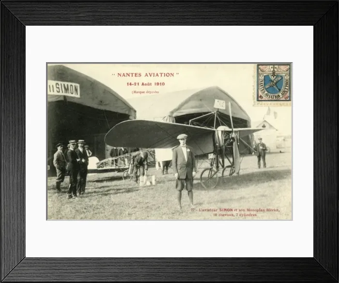 Framed Print : Bleriot Monoplane Framed Print : Bleriot Monoplane