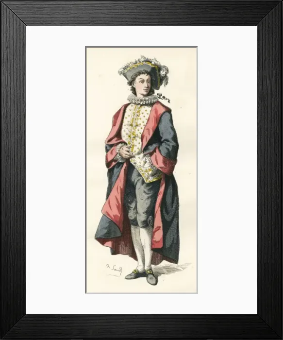 Framed Print : French Theatre / Cardenio Framed Print : French Theatre / Cardenio