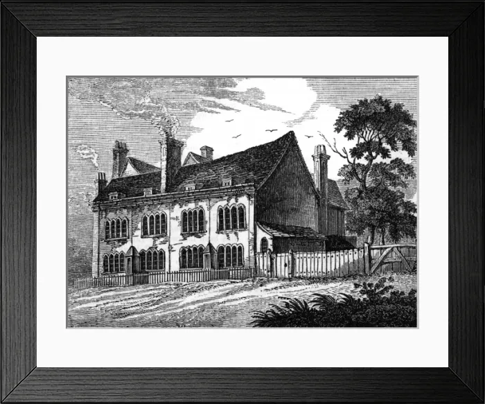 Framed Print : Shelley / Marlow Cottage Framed Print : Shelley / Marlow Cottage