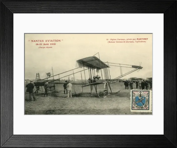 Framed Print : Farman Biplane Framed Print : Farman Biplane