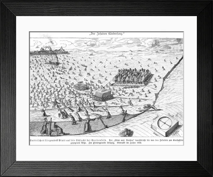 Framed Print : Battle of Breitenfeld Framed Print : Battle of Breitenfeld