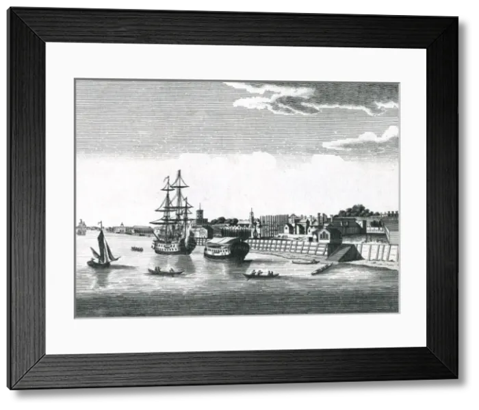 Framed Print : Woolwich / River View Framed Print : Woolwich / River View