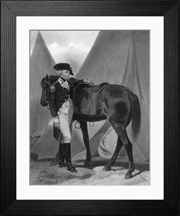 Framed Print : ANTHONY WAYNE(1745-1796) Framed Print : ANTHONY WAYNE(1745-1796)