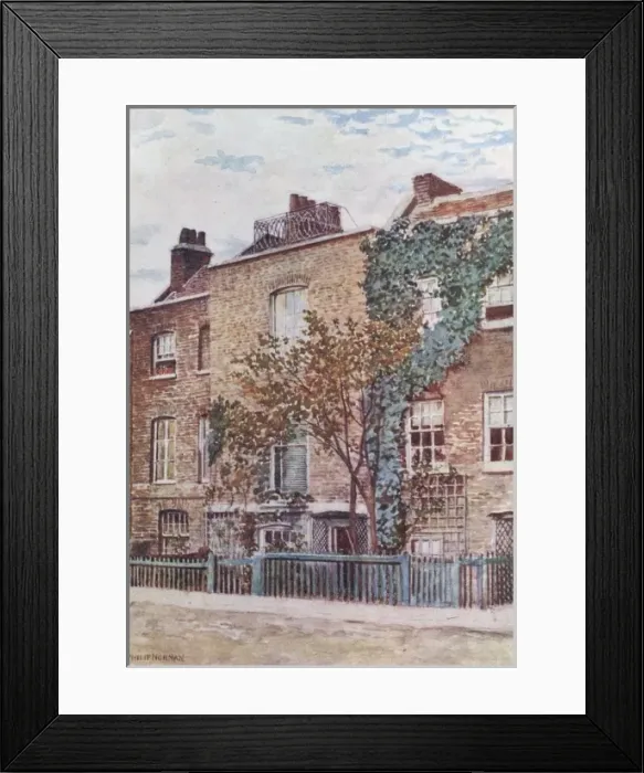 Framed Print : Turner / Cheyne Walk Framed Print : Turner / Cheyne Walk