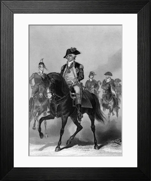 Framed Print : Baron Von Steuben Framed Print : Baron Von Steuben