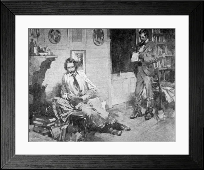Framed Print : Stevenson / Osbourne Framed Print : Stevenson / Osbourne
