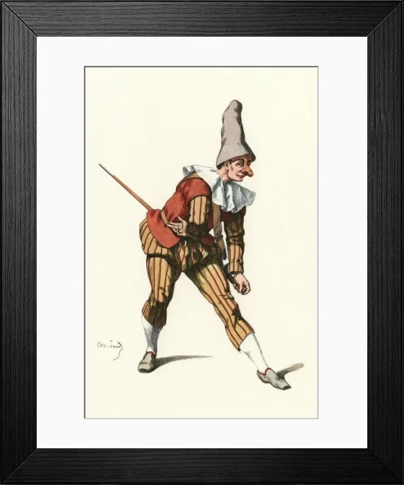 Framed Print : French Theatre / Nivelet Framed Print : French Theatre / Nivelet