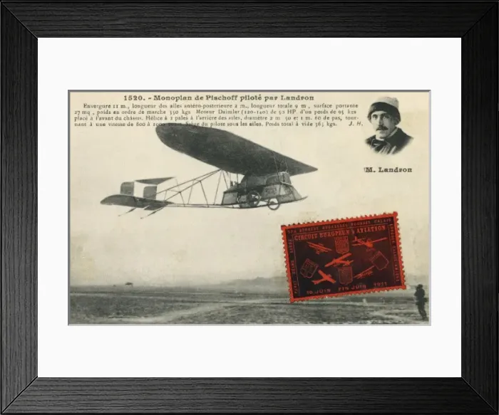 Framed Print : Pischoff Monoplane Framed Print : Pischoff Monoplane