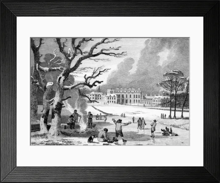 Framed Print : Buckingham Palace 1810 Framed Print : Buckingham Palace 1810