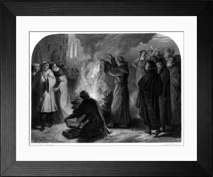 Framed Print : Luther Burns Bull 1520 Framed Print : Luther Burns Bull 1520