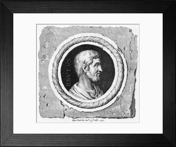 Framed Print : Lucius Junius Brutus Framed Print : Lucius Junius Brutus