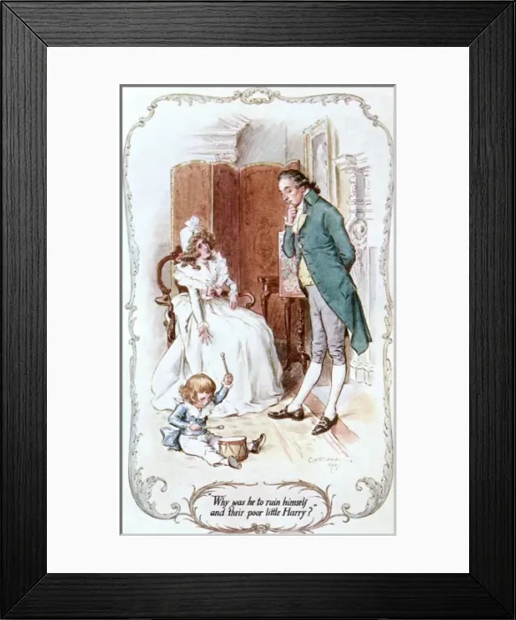 Framed Print : Austen / John Dashwood Framed Print : Austen / John Dashwood