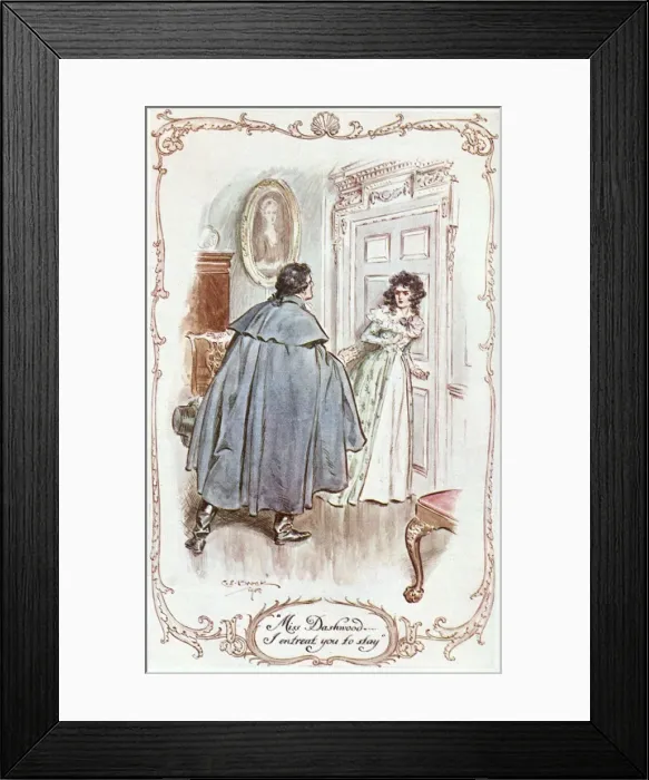 Framed Print : Sense & Sensibility Framed Print : Sense & Sensibility