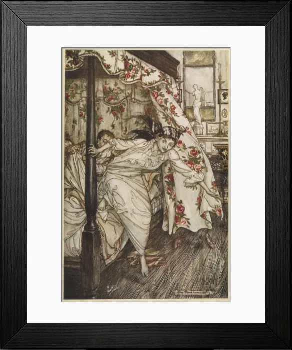Framed Print : Aesop  /  Venus and the Cat