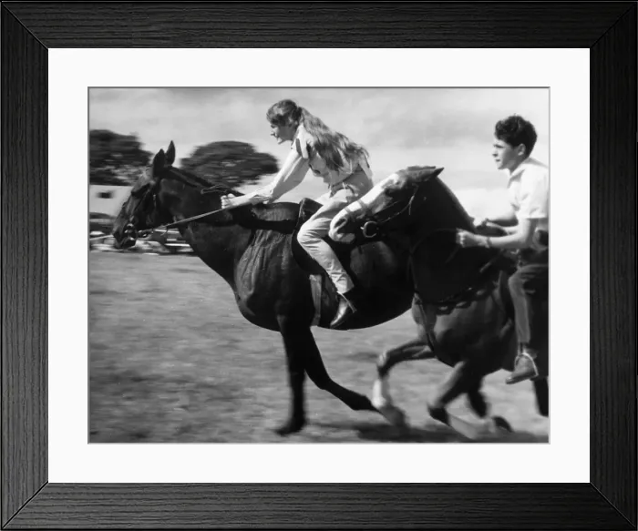 Framed Print : Tenby Gymkhana 1960S Framed Print : Tenby Gymkhana 1960S