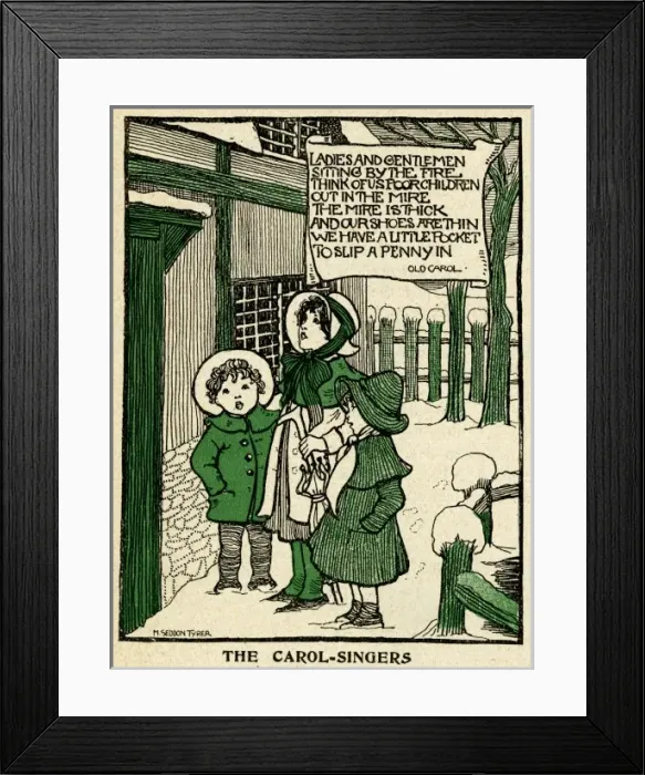 Framed Print : Carols in the Country Framed Print : Carols in the Country
