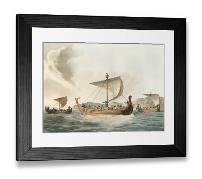Framed Print : Ships of the Conquest Framed Print : Ships of the Conquest