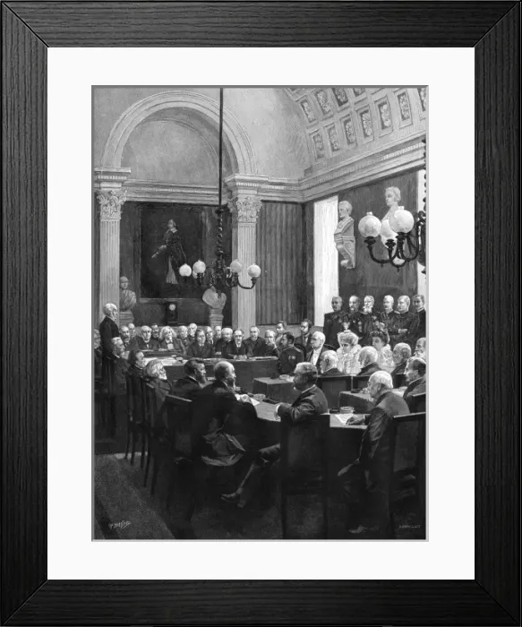Framed Print : Acad Francaise 1896 Framed Print : Acad Francaise 1896