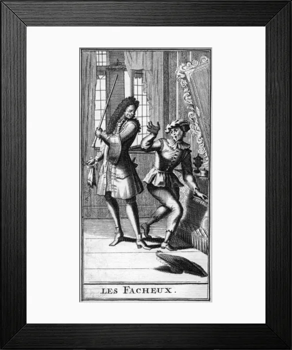 Framed Print : SCENE FROM LES FACHEUX Framed Print : SCENE FROM LES FACHEUX