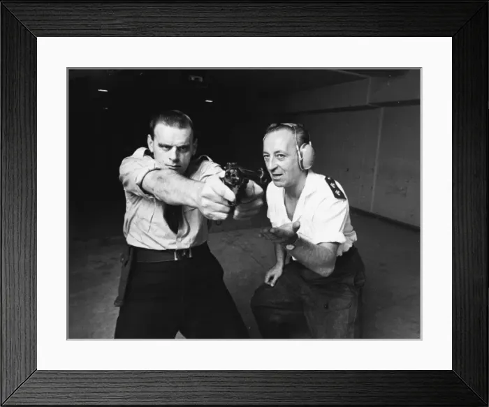 Framed Print : Police Shooting Range Framed Print : Police Shooting Range