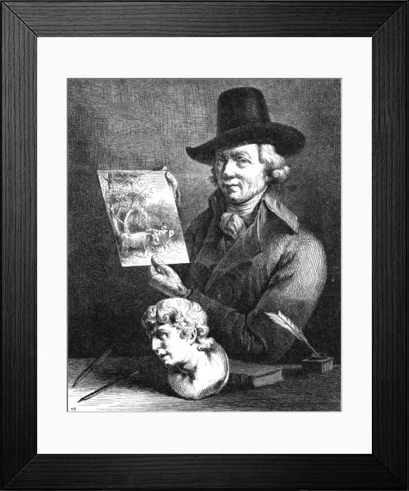 Framed Print : Jean Jacques De Boissieu Framed Print : Jean Jacques De Boissieu