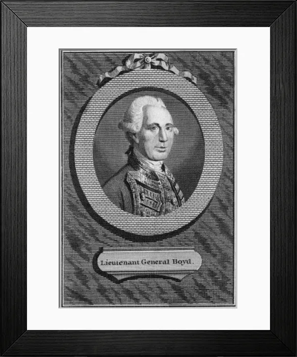 Framed Print : Sir Robert Boyd Framed Print : Sir Robert Boyd