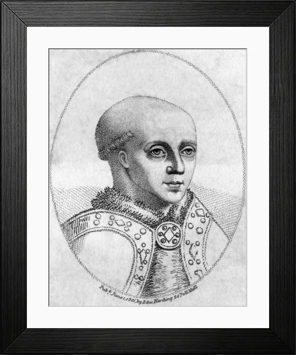 Framed Print : John Alcock, Bp of Ely Framed Print : John Alcock, Bp of Ely
