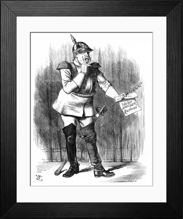 Framed Print : Bismarck Speaks Peace Framed Print : Bismarck Speaks Peace