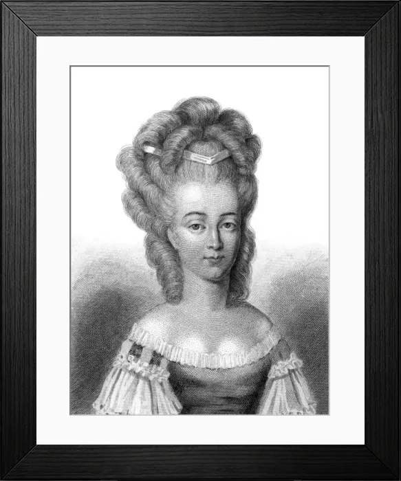 Framed Print : Louise Duchesse De Conde