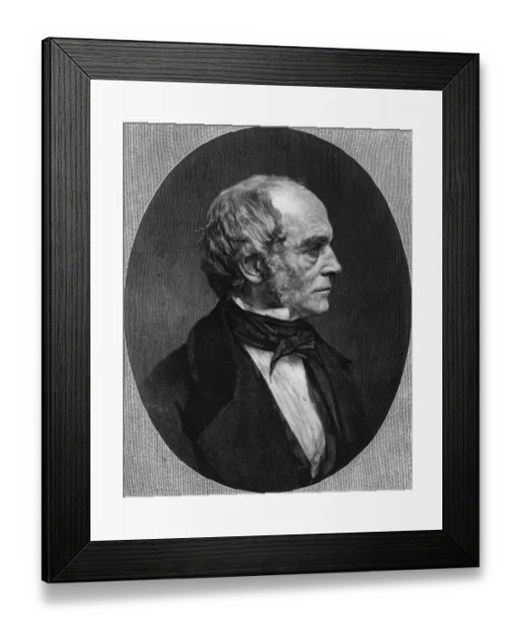 Framed Print : W C Bryant 1850 Framed Print : W C Bryant 1850