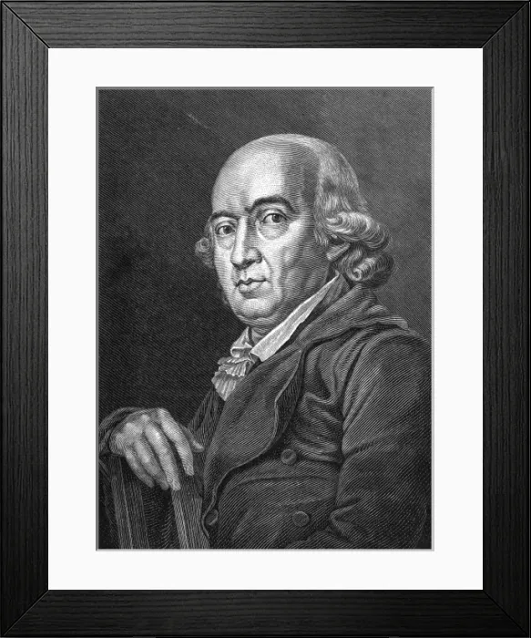 Framed Print : Johann Gottfried Herder Framed Print : Johann Gottfried Herder